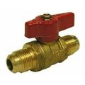 Midland Metal Gas Ball Valve, 58 Nominal, Flare End Style, 12 to 5 psi Pressure, 32 to 149 deg F, Media LP Gas 943345